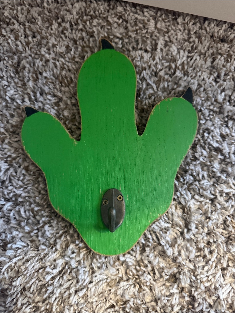 Hobby Lobby Green Cactus Bird Perch Hook